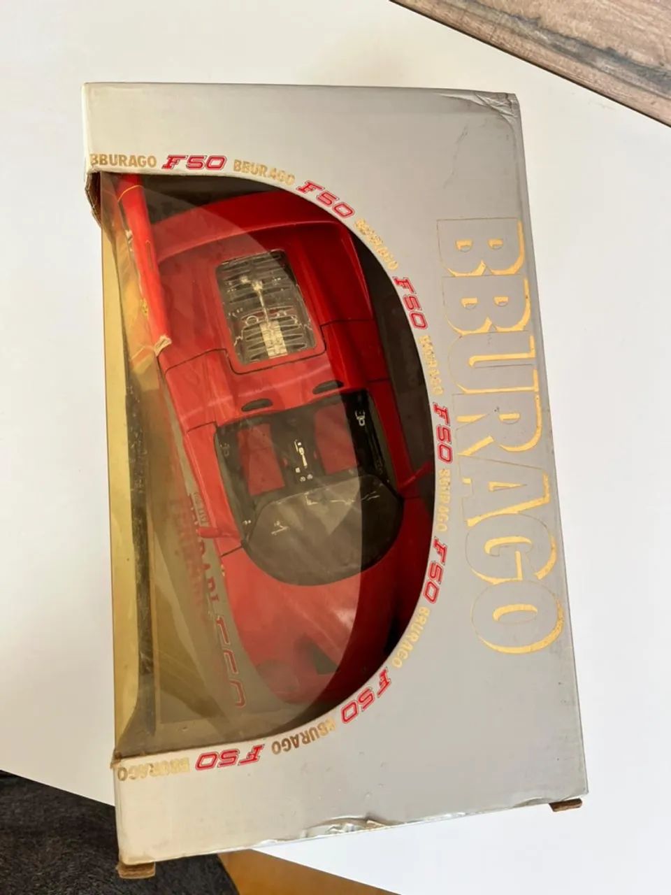 Miniatura Ferrari F50 1995 1:18 Vermelha - Foto 2