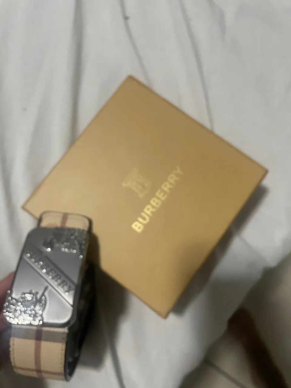 Cinto Burberry Original Com caixa - Foto 2