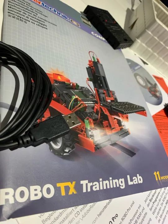 Controle Robô Fischertechnik ROBO TX - Foto 3