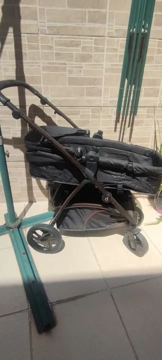 Carrinho Moises Maly Dzieco + Colção + Bebê Conforto - Foto 5