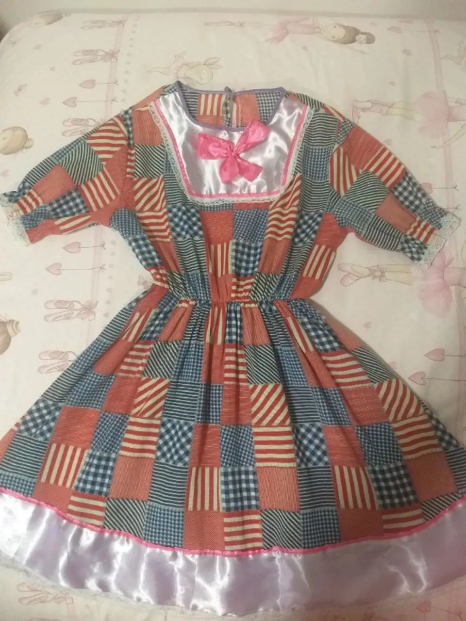 Vestido festa junina tamanho 6