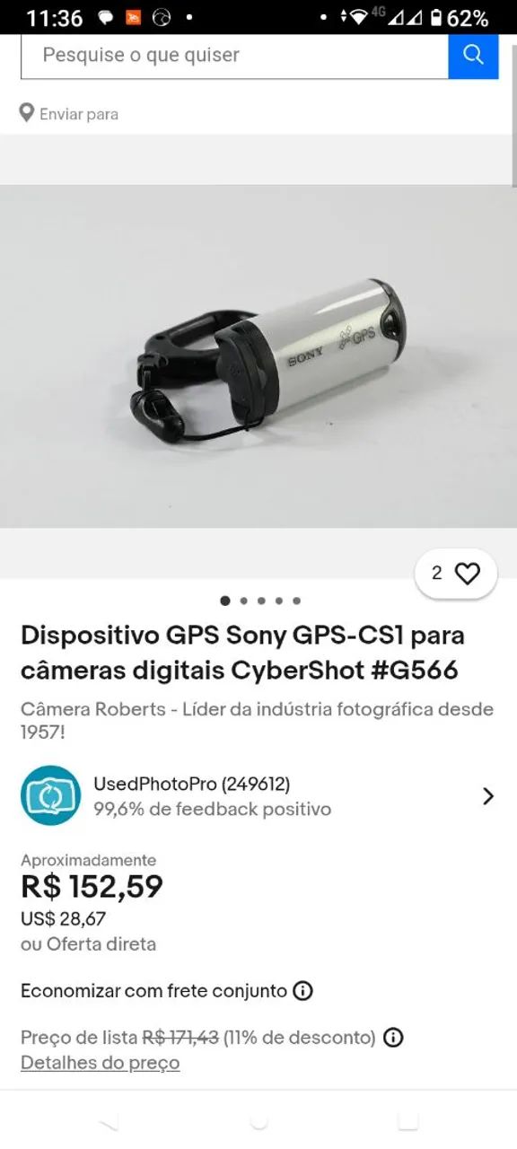 Câmera Digital Sony com Lente Carl Zeiss - Foto 4