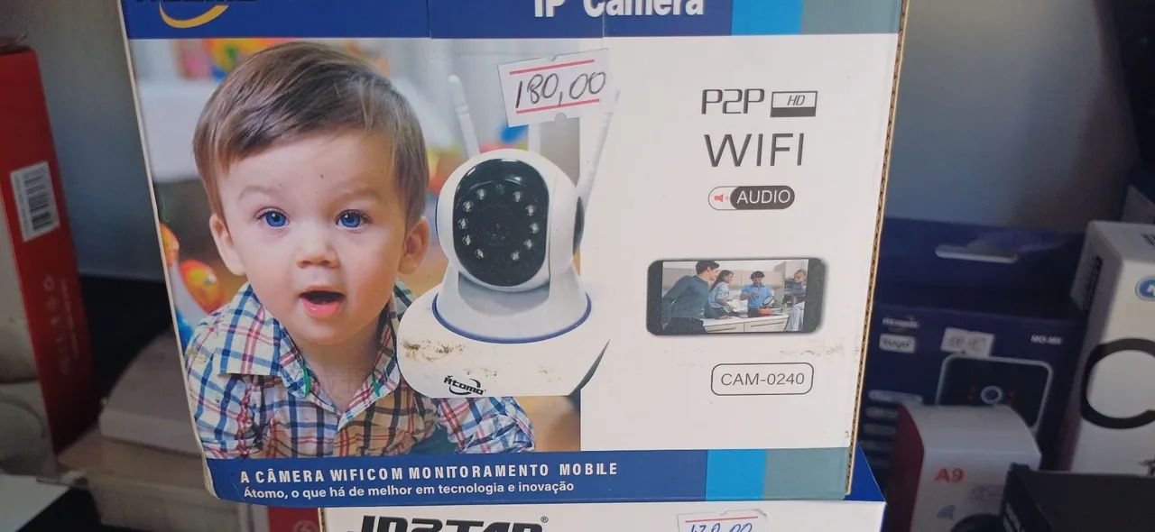 Câmera WIFI com Monitoramento Mobile