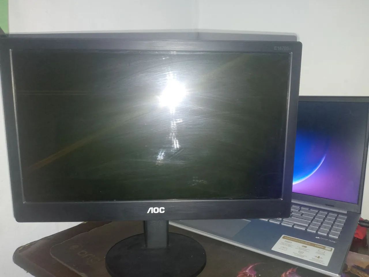Monitor AOC 15.6' e1670swu wm - Foto 3