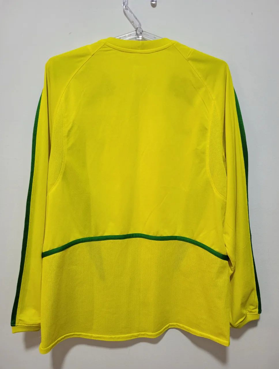 Camisa seleção brasileira 2002  P  manga longa ORIGINAL  - Foto 3