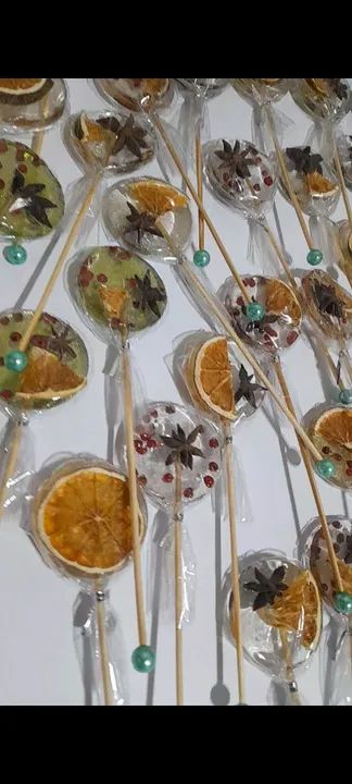 Pirulito de Cristal com especiarias para drinks e chás  - Foto 4