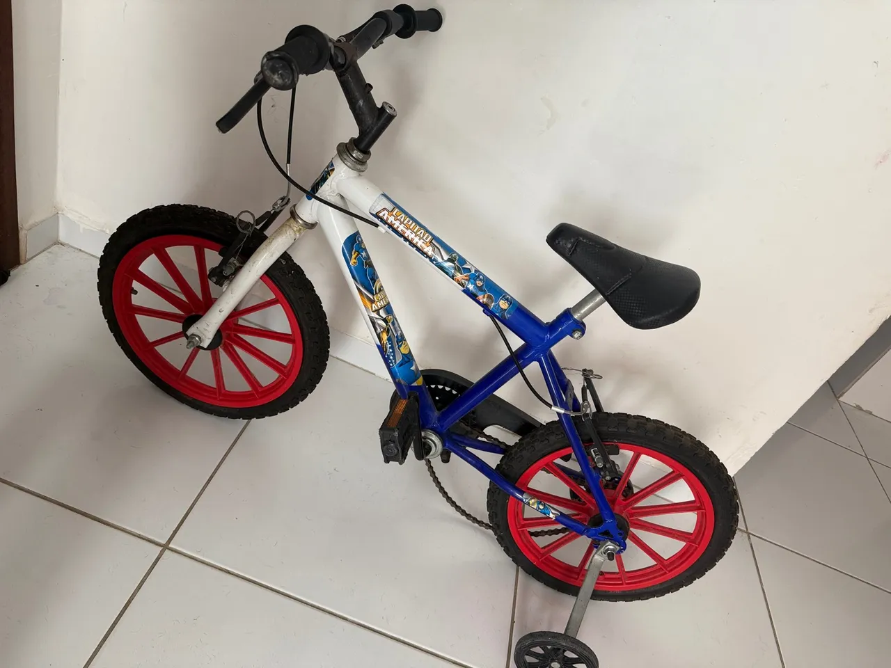 Bicicleta Infantil Capitão América