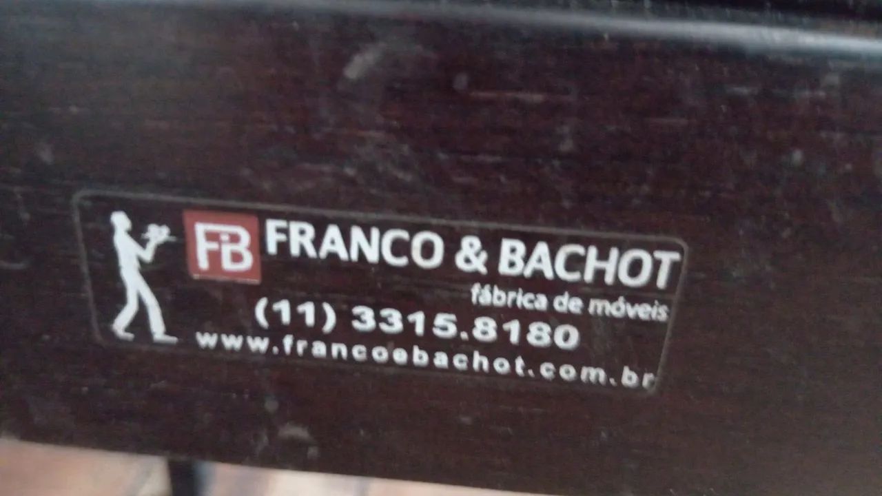 Mesa com 4 cadeiras Franco & Bachot - Foto 3