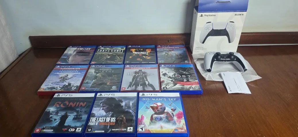 Pacote Jogos PS4 e PS5