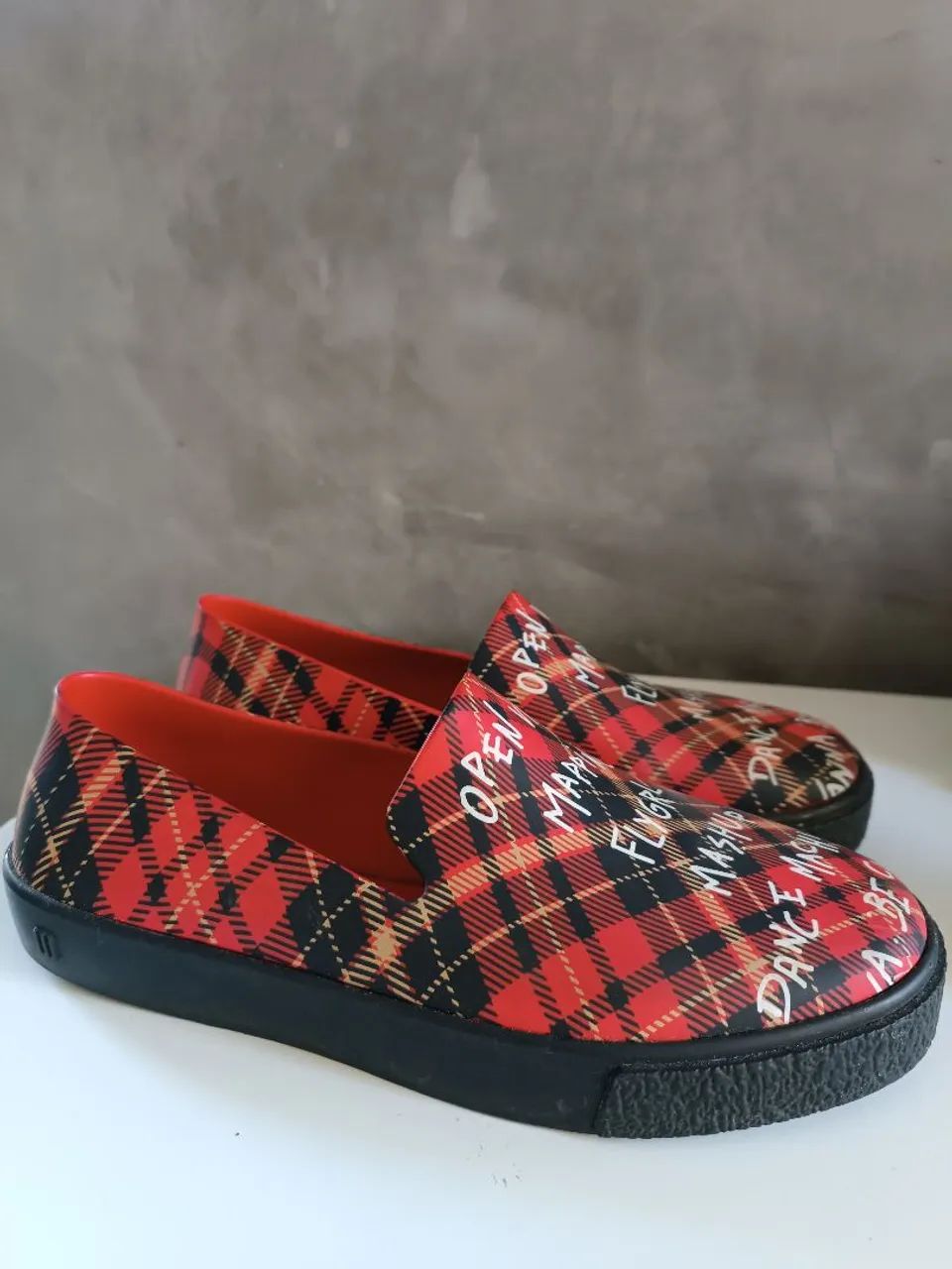 Melissa - Sapatilha Plaid Open Vibes - Foto 2