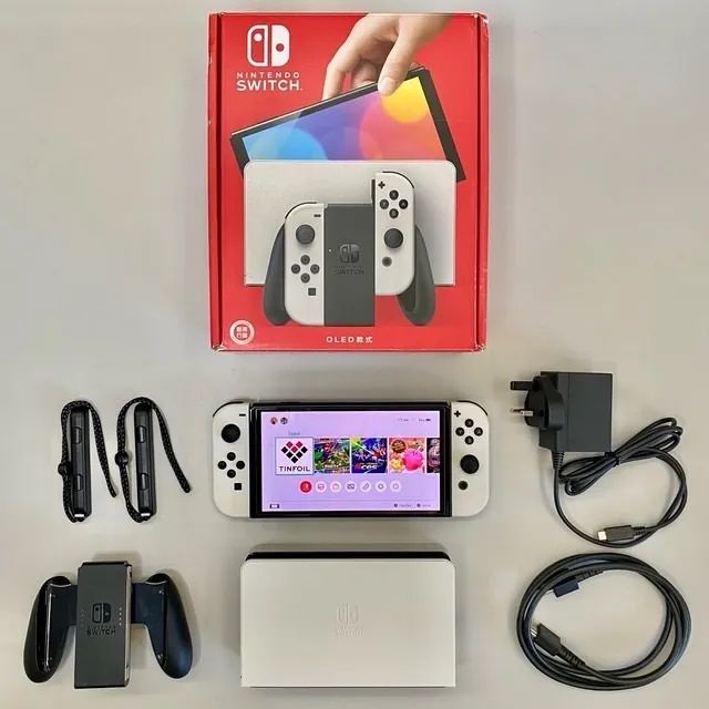 Nintendo Switch OLED Desbloqueado - Consoles de Vídeo Game