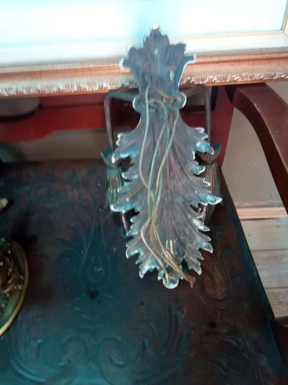 R$180 Luminária de Parede em Bronze  - Foto 5