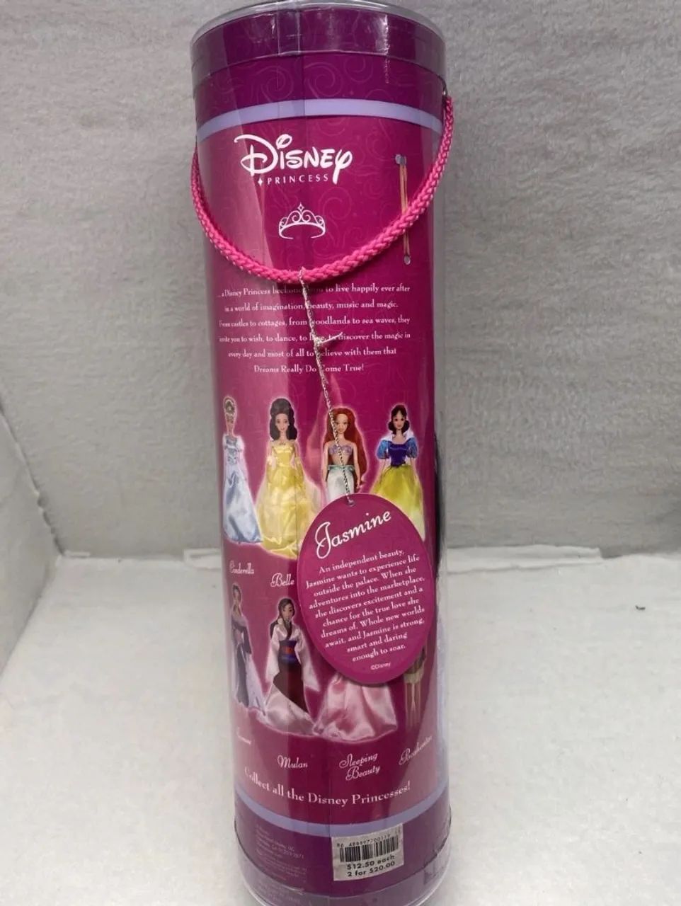 BONECA BARBIE CINDERELA PRINCESA DISNEY STORE ANTIGA NOVA LACRADA - Foto 2