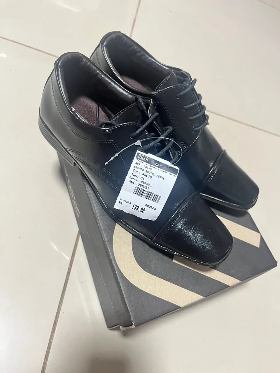Sapatos Sociais Bertelli - Elegância em Cada Passo - Foto 2