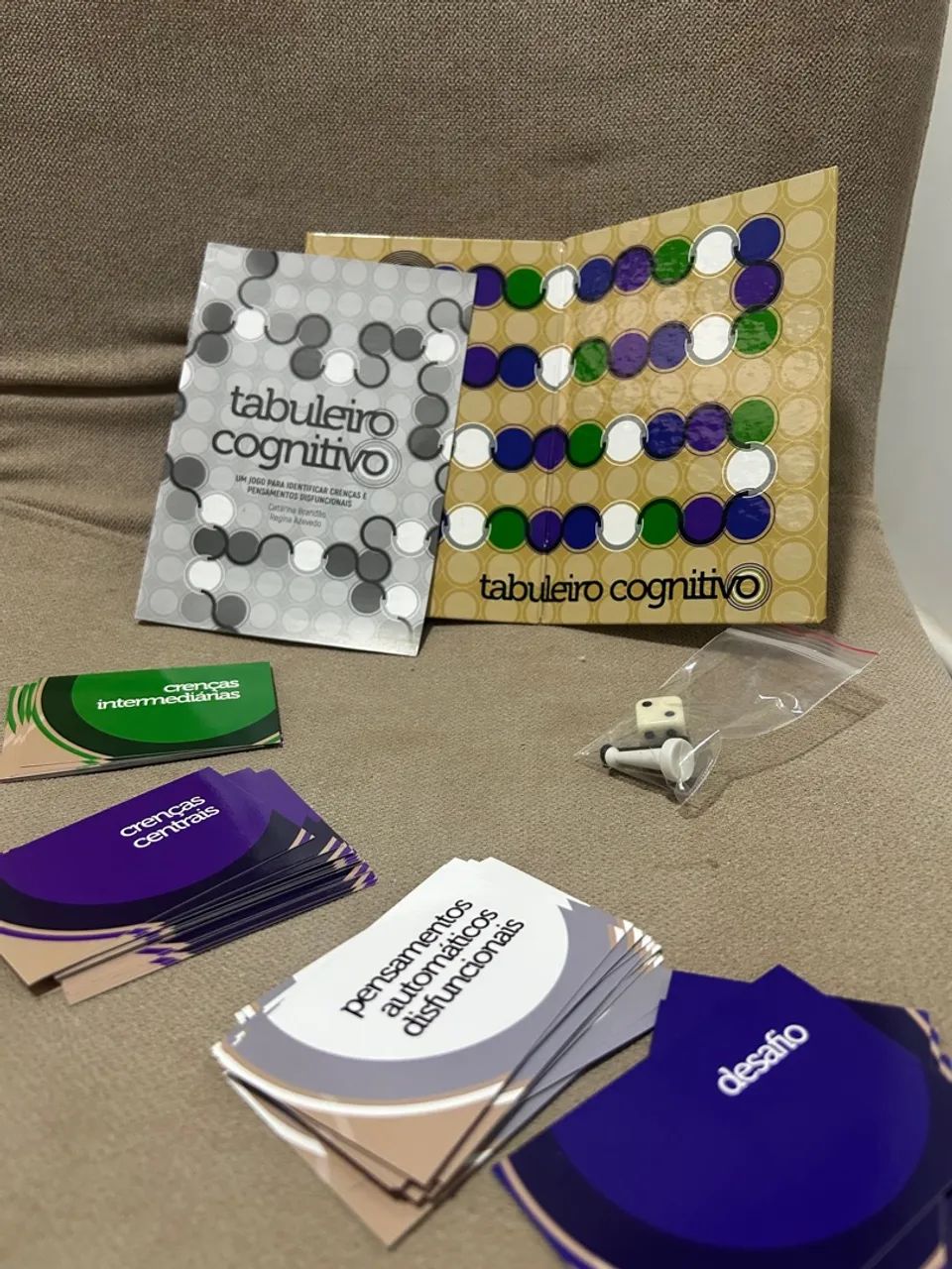 Tabuleiro Cognitivo - Jogo para Identificar Crenças - Foto 2