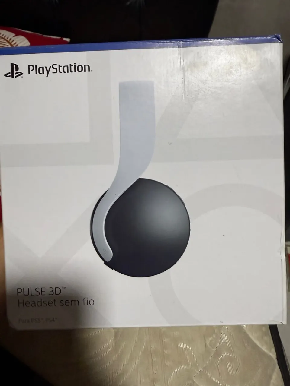 Headset Pulse 3D sem fio PS5 fone