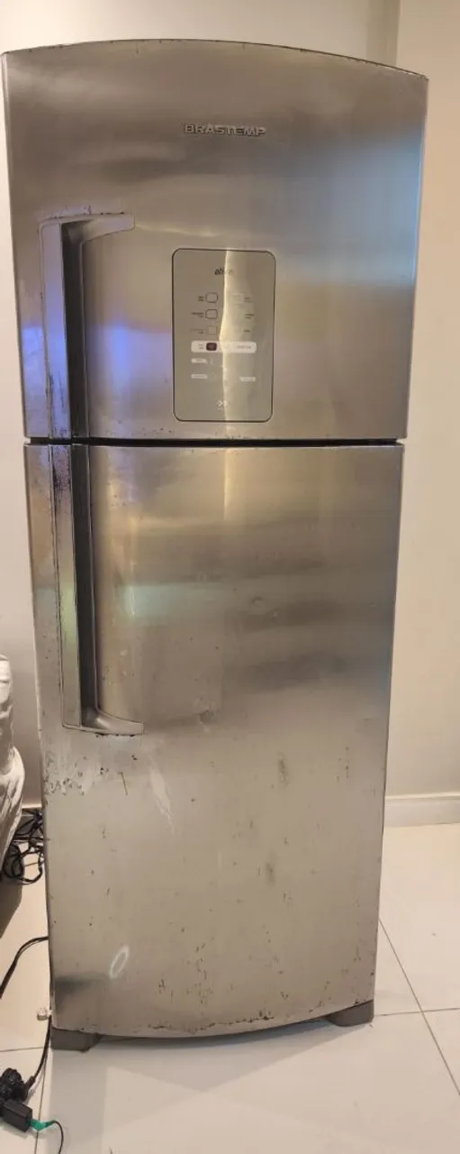 Geladeira Brastemp Frost Free 429L inox 127 V