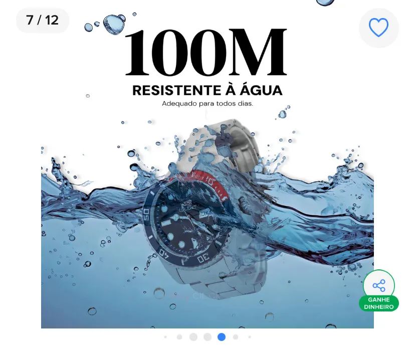 Relógio de Pulso Orient Automático Pepsi F49ss026nh Aço Inox  - Foto 3