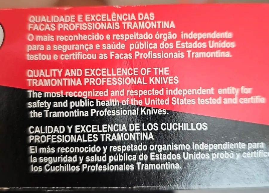 Faca Tramontina Master Profissional - 12 polegadas - Foto 4