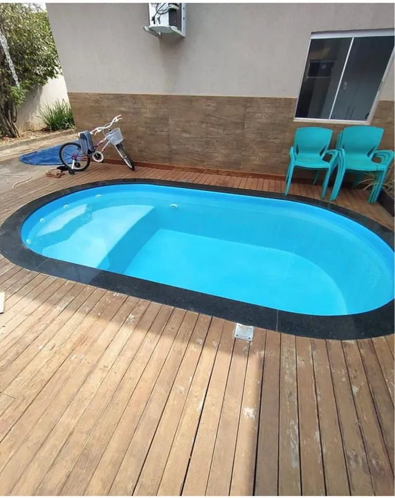 Piscina básica instalada ( PROMOÇÃO)