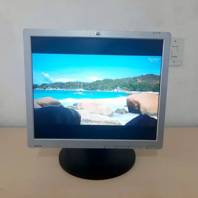 Monitor 17 Polegadas Hp Lcd L1710 Quadrado