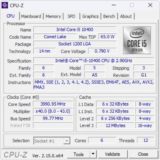 Processador Intel Core i5 10400 2.90GHz - Foto 3