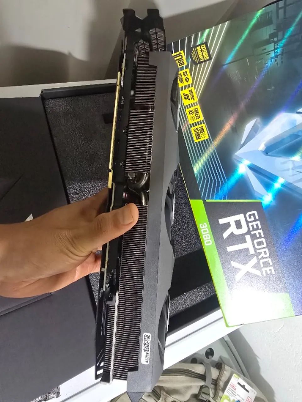 Placa de Vídeo RTX 3080 Trinity Zotac, 10GB GDDR6X, Ray Tracing, DLSS (100%) - Foto 6