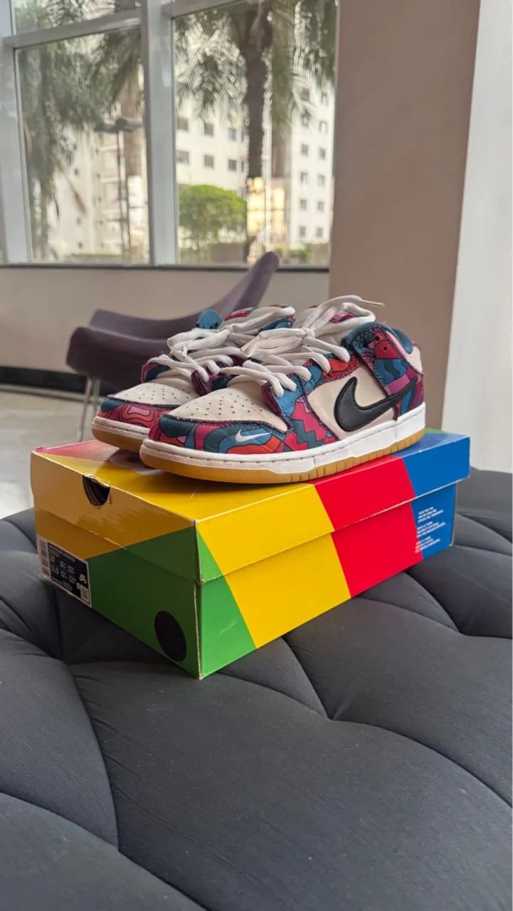Nike Dunk Low SB x PARRA - Foto 2