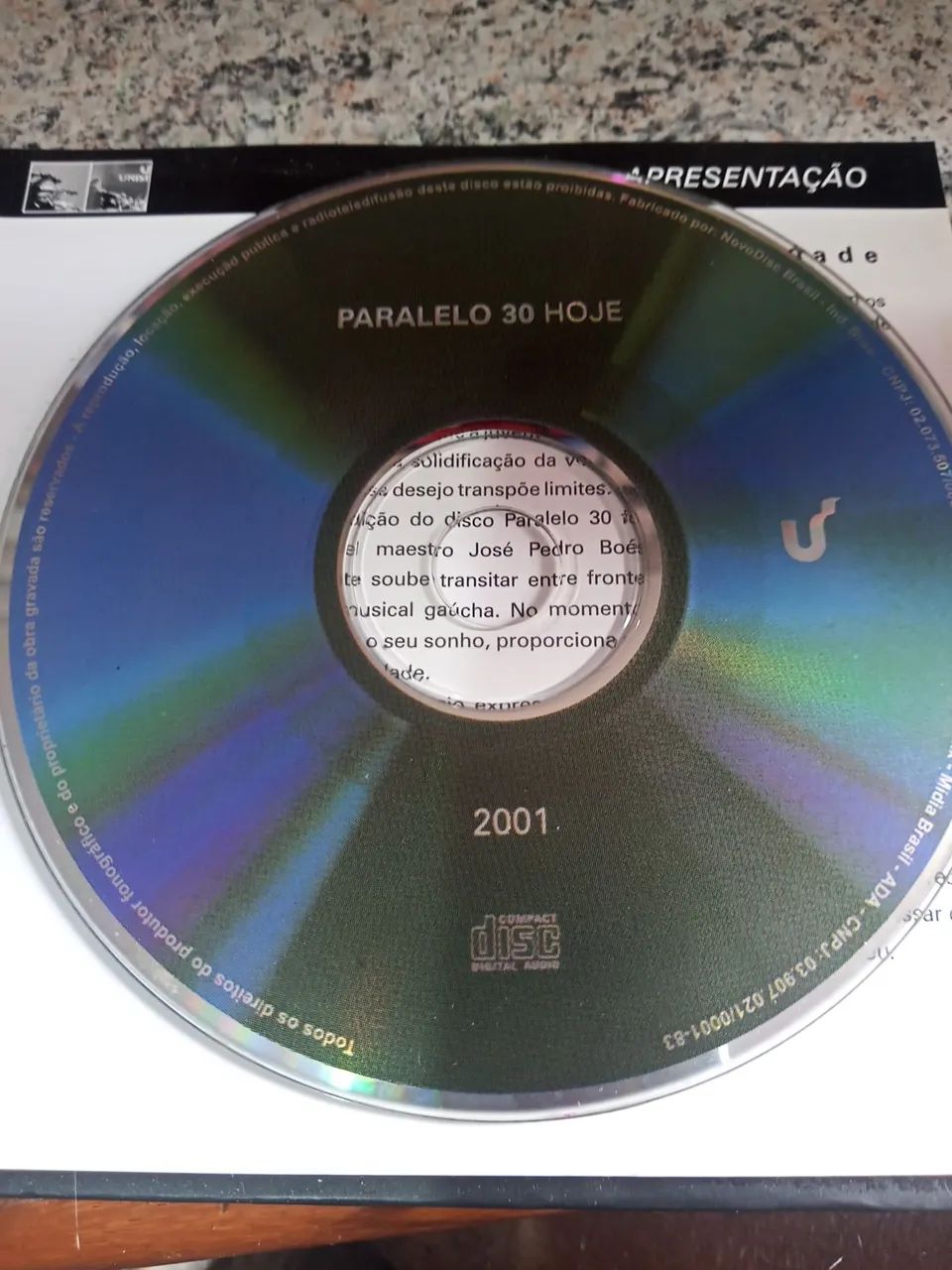 CD Paralelo 30 Ontem e Hoje - Foto 5