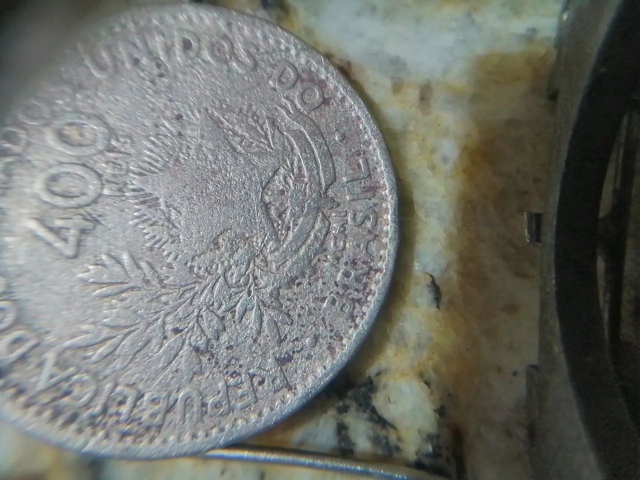 Moeda 400 Réis - República dos Estados Unidos do Brasil - Foto 5