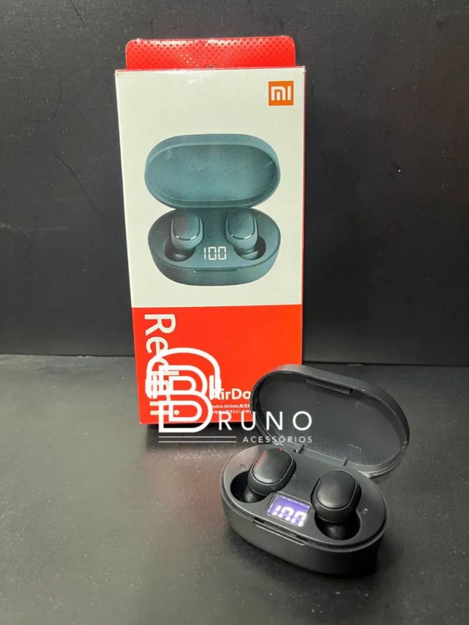 Fone de Ouvido Bluetooth Xiaomi Redmi AirDots 3 - Novo