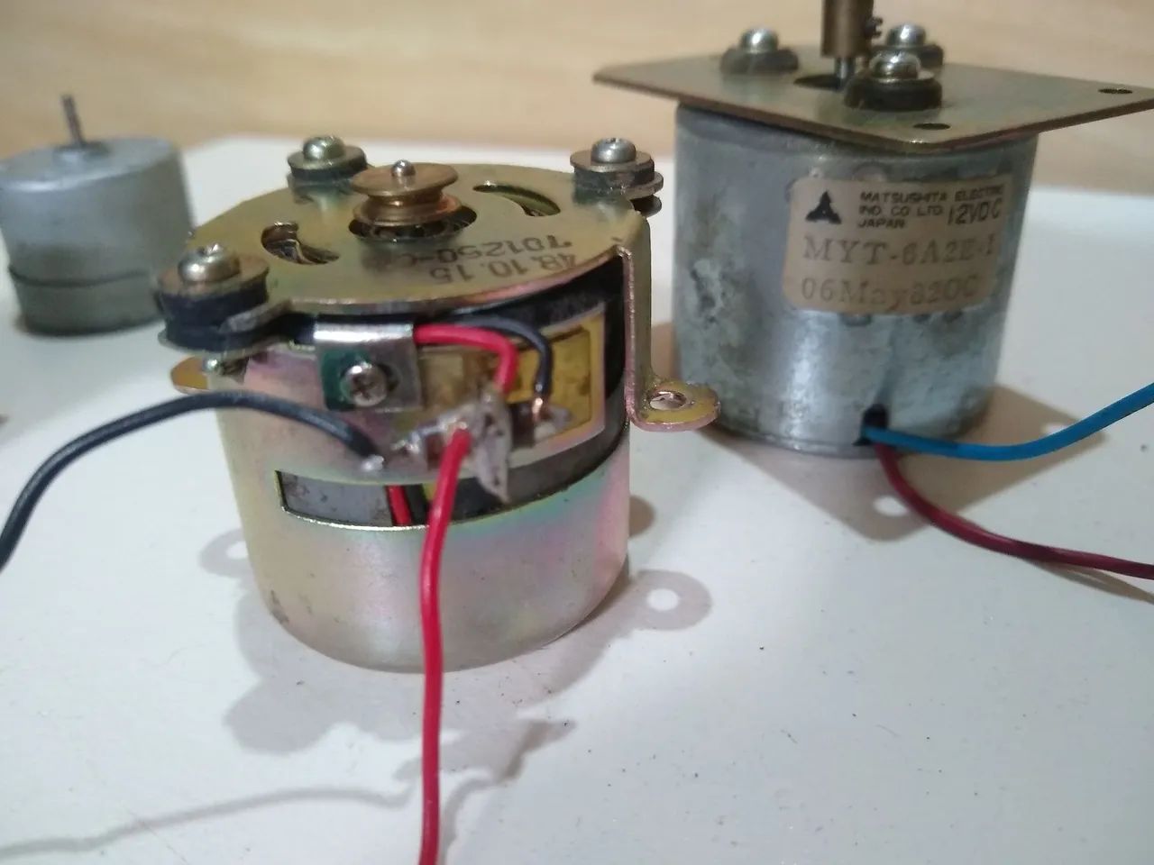  toca disco motores de toca fita antigos - Foto 5