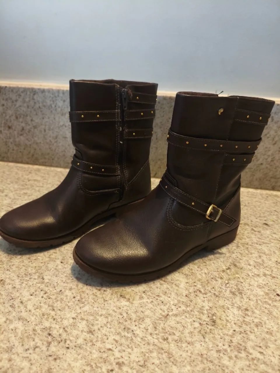 Bota em couro Pampili - Foto 2