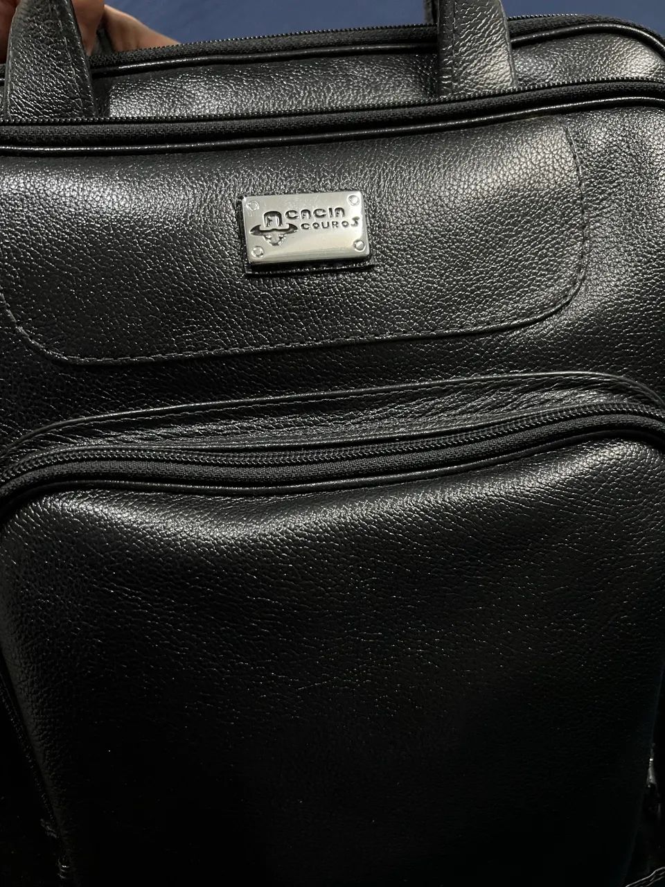 MOCHILA COURO LEGÍTIMO ( ACÁCIA COUROS) - Foto 4