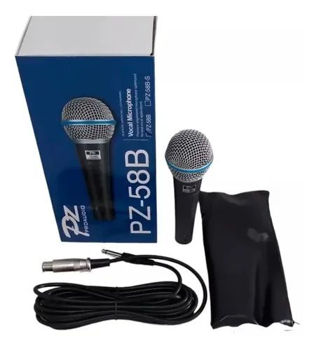PZ-58B Wired Handheld Microphone by PZ Audio64617878531203120
