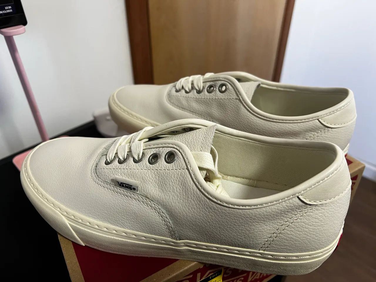 TÊNIS VANS AUTHENTIC BLANC - 40 - Foto 3