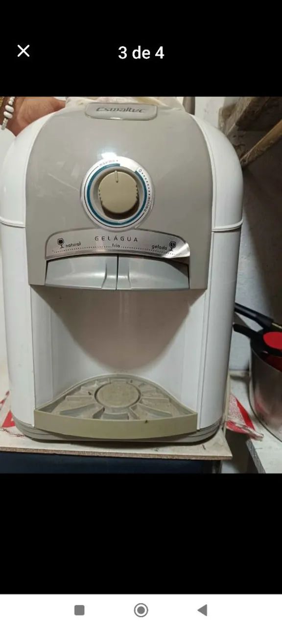 pra sair hoje Bebedouro de água de mesa com compressor gela muito - Foto 3