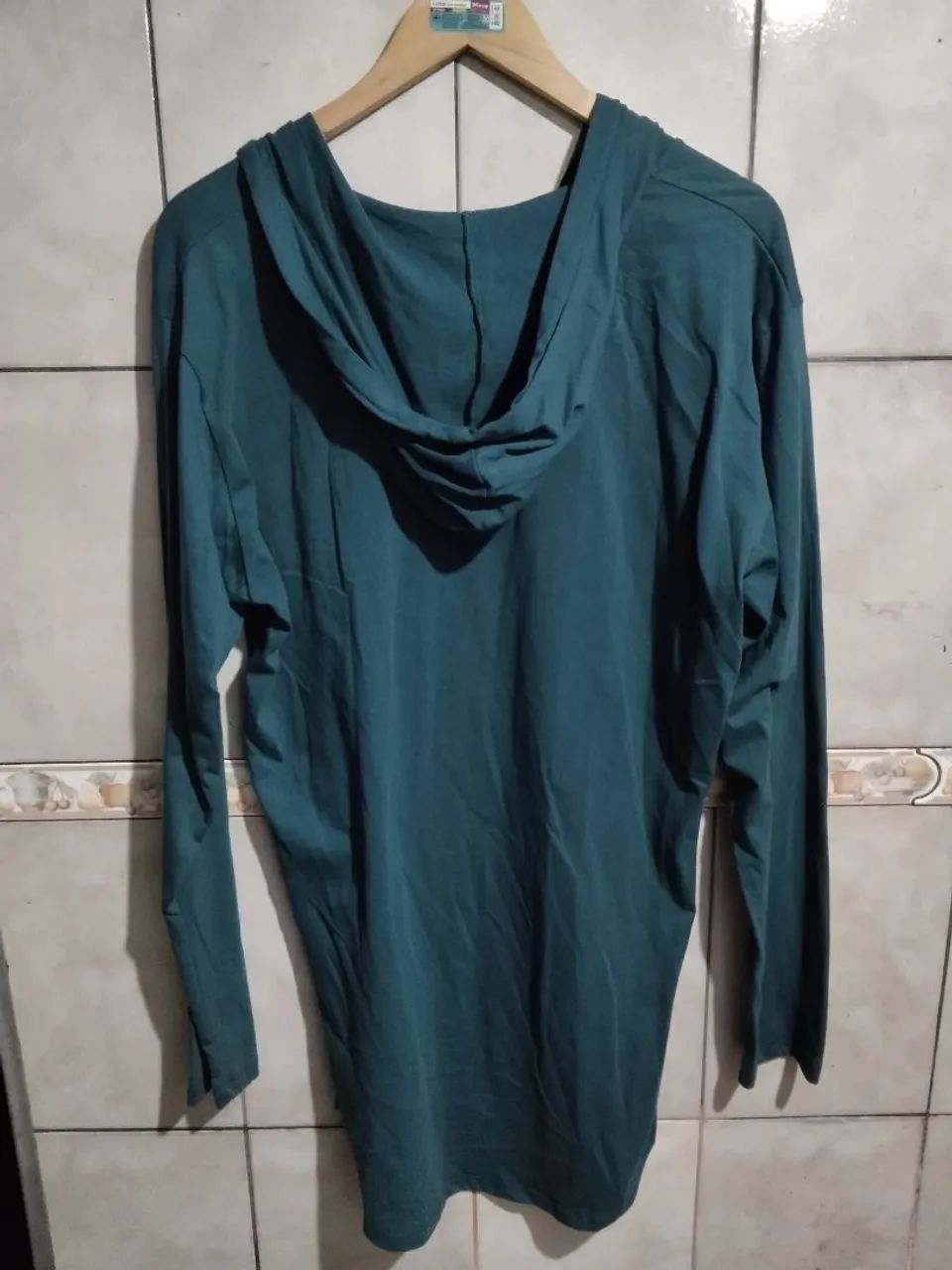 Camiseta manga longa com touca bold style - Foto 5