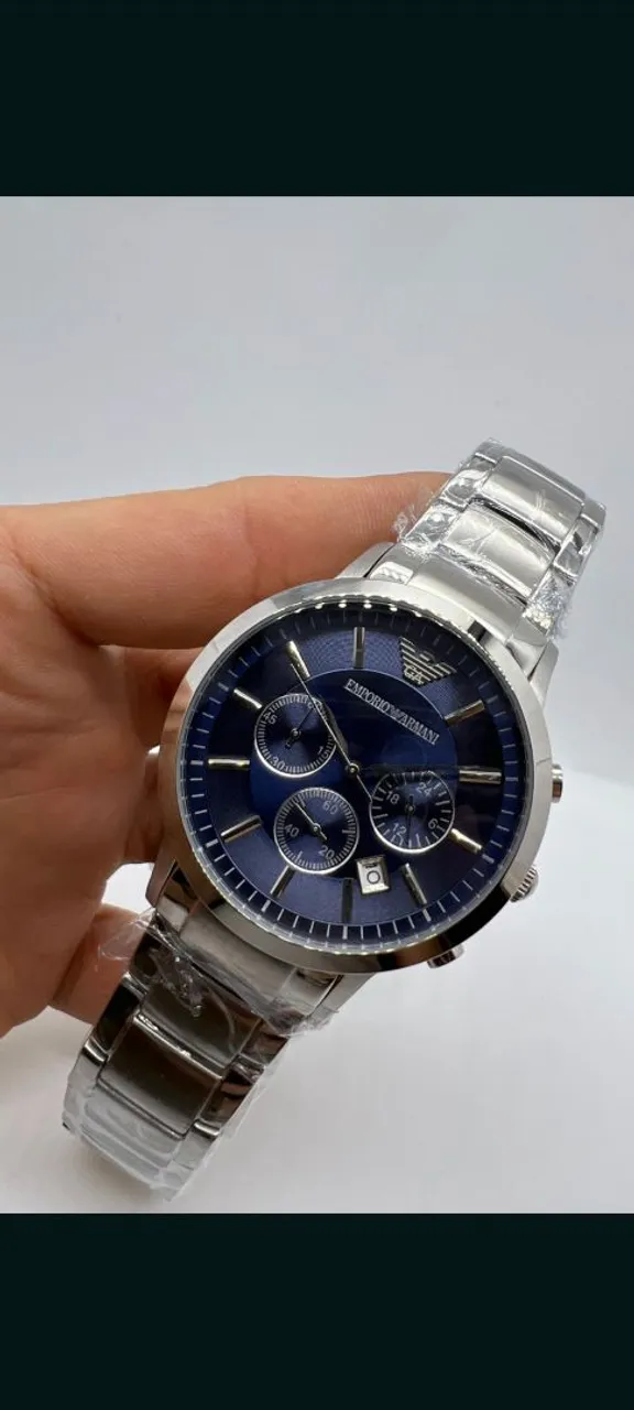 Relógio Emporio Armani Masculino Cronógrafo