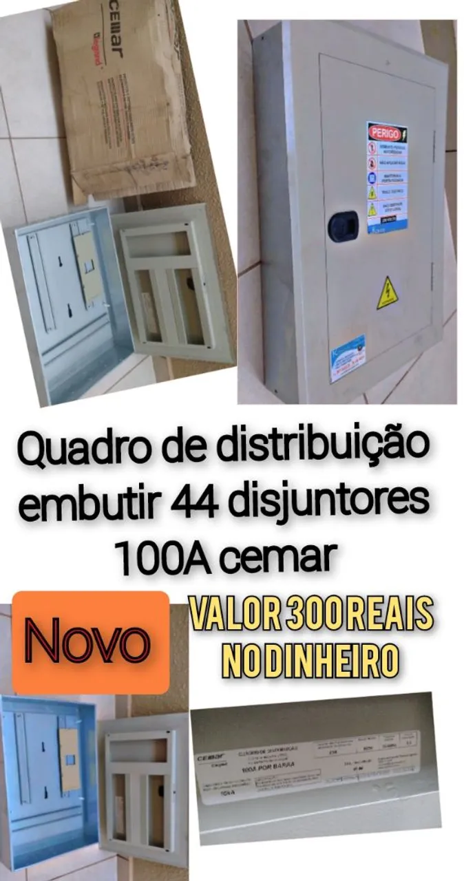 Quadro de Distribuição Embutir novo 