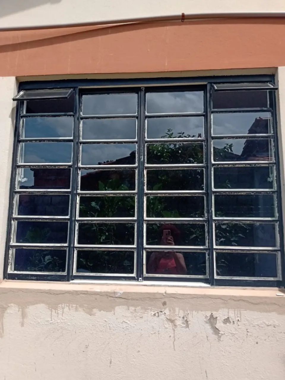 Janela de Correr com Vidros - 150x119cm - Semi Nova - Foto 2