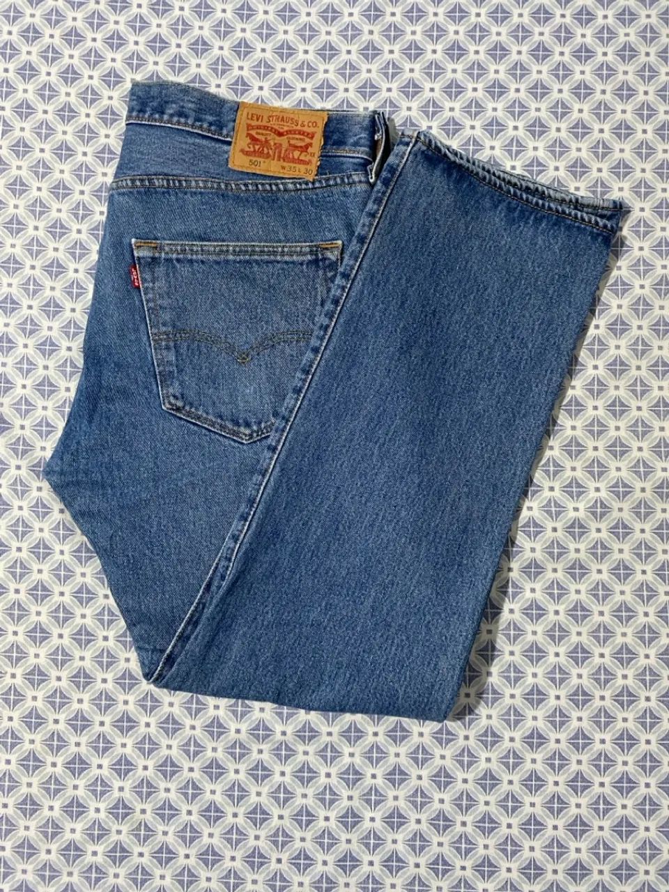 Calça Jeans Azul Clássica - Foto 2