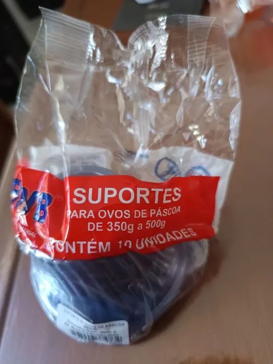 Suporte para Ovos de Páscoa - Pacote 10 U.     nidades - Foto 2