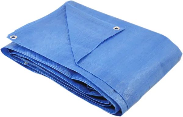 Lona de polietileno azul 6 m x 3 m, NOVE54 