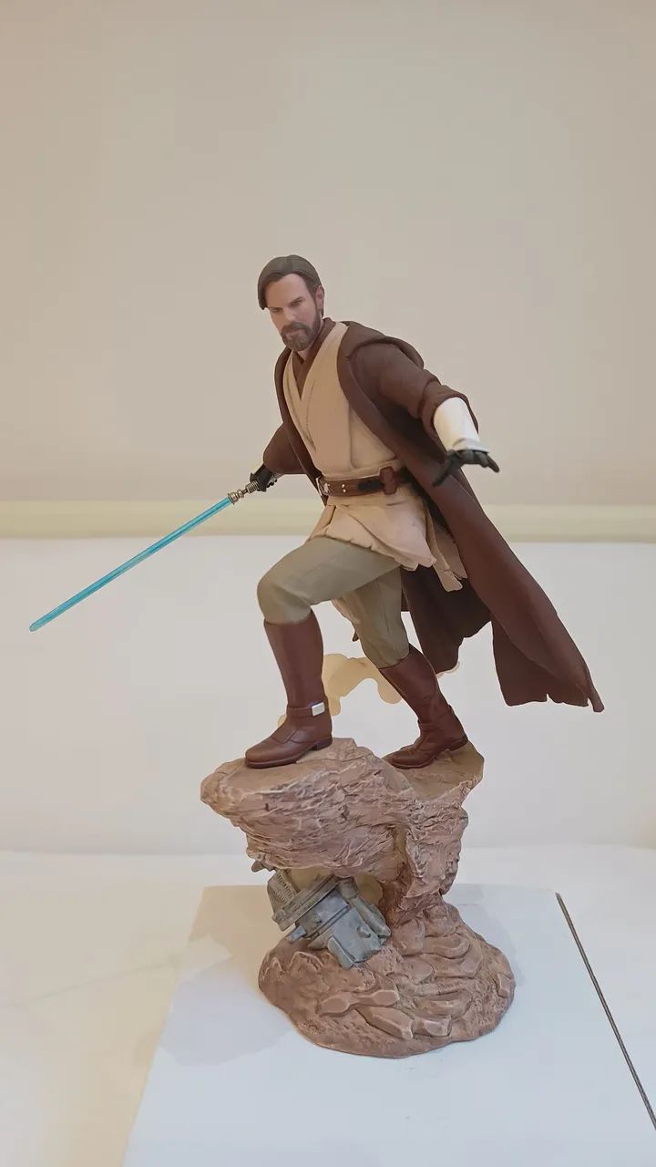 Obi Wan Kenobi Iron Studios 1/10 - Raro - Foto 3