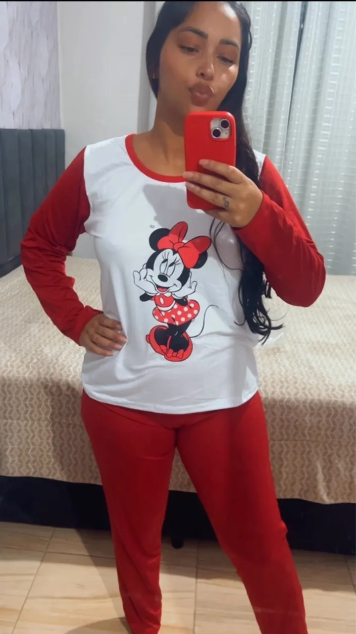 Pijama Feminino da Minnie