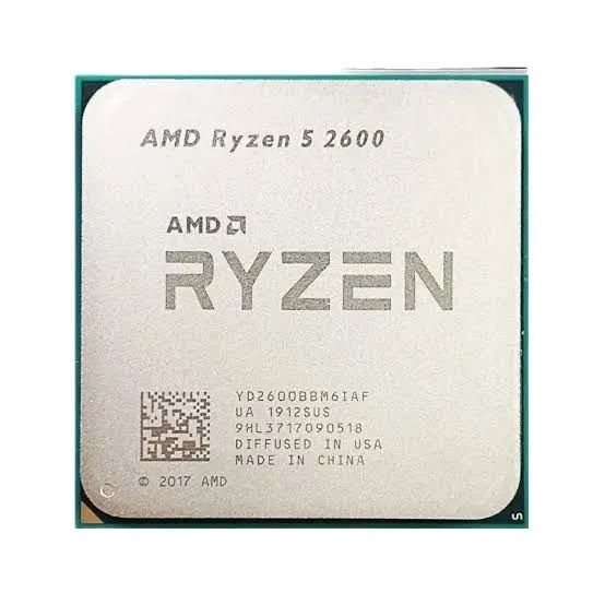 AMD Ryzen 5 2600 Processor64312424196482120
