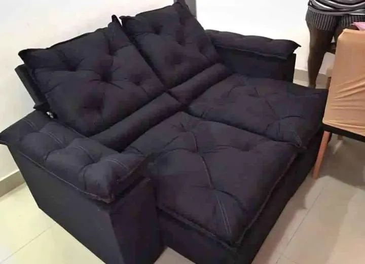 Sofá retrátil e Reclinável Luxo