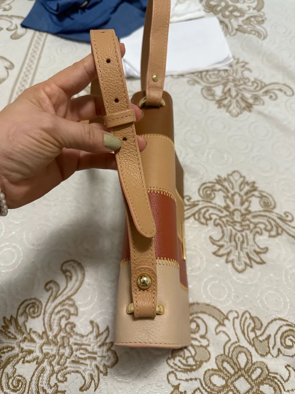 Bolsa de couro  - Foto 3