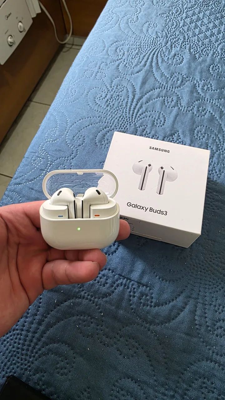 Fone Galaxy buds 3 branco  - Foto 2